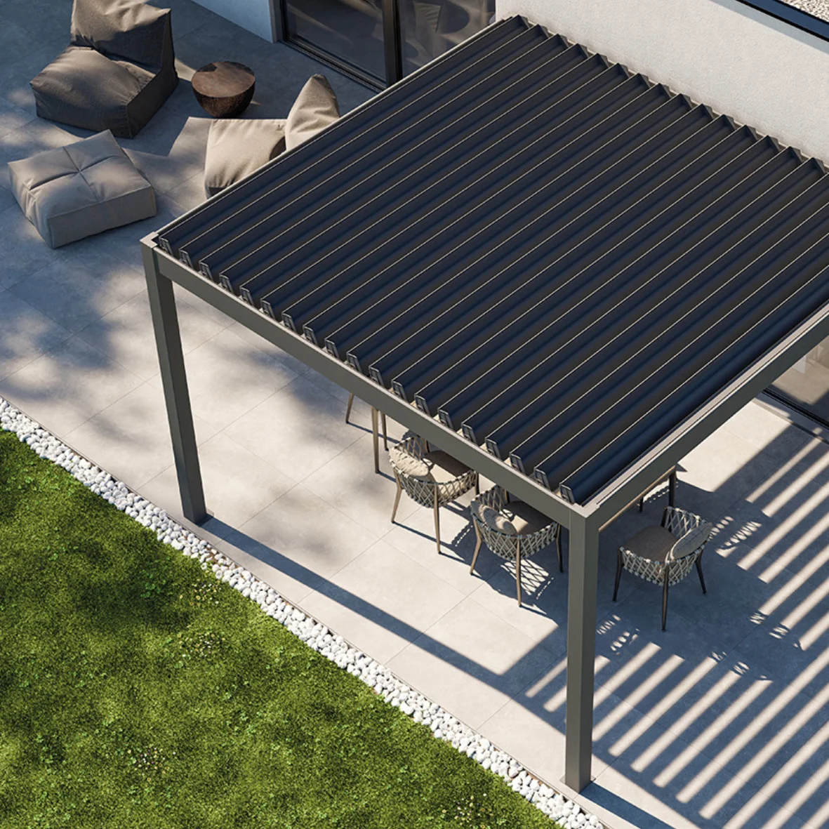 Lamellendach Projekt